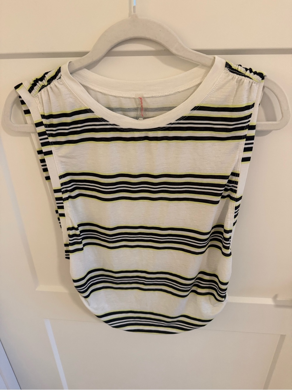 FP Movement Tempo Sport Mode Striped Muscle Tee Tank M Free People